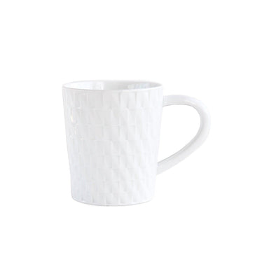 Bernardaud Twist White Mug-Bespoke Designs