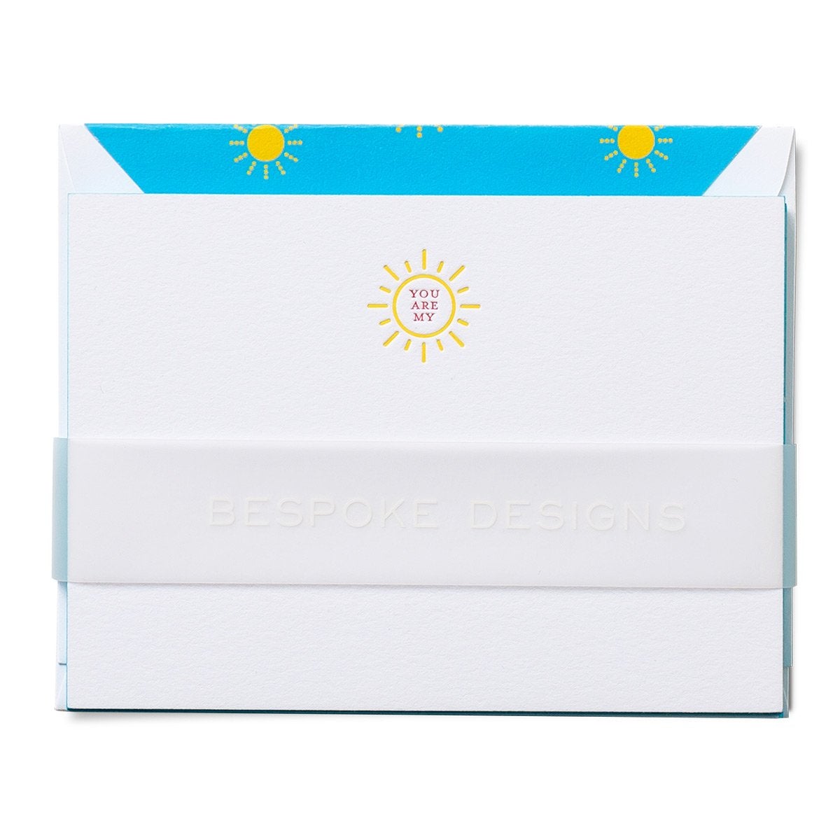 Bespoke Notes - You Are My Sunshine-Bespoke Designs