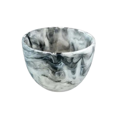 Black Swirl Deep Medium Bowl-Bespoke Designs