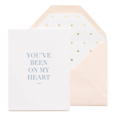 Card - You've Been on My Heart-Bespoke Designs