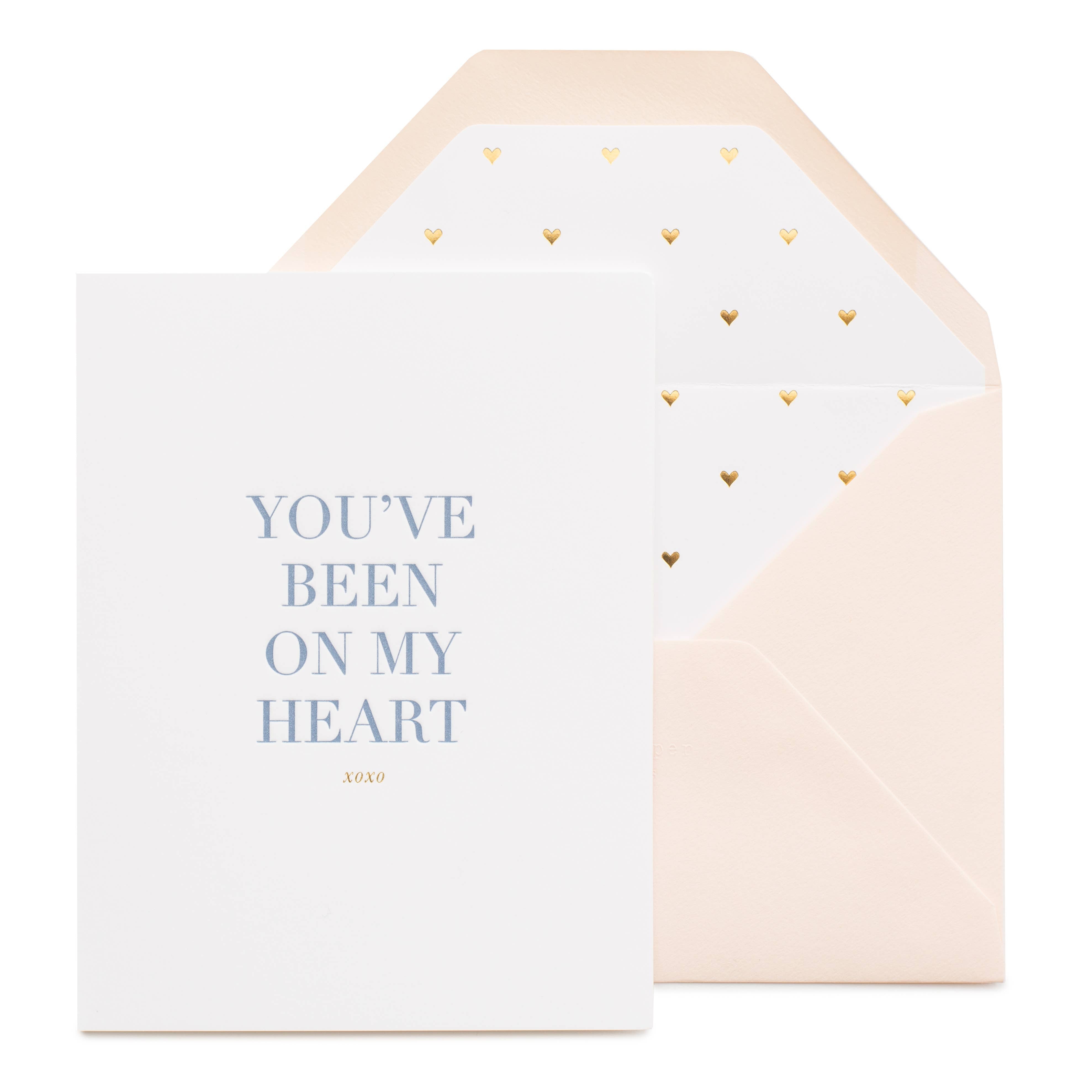 Card - You've Been on My Heart-Bespoke Designs
