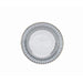 Deshoulieres Arcades Gray & Platinum Rim Soup Plate-Bespoke Designs