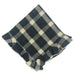 Farmhouse Ruffle Napkin, Charcoal-Bespoke Designs