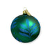 Fronds Ornament, Emerald & Cornflower-Bespoke Designs