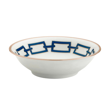Ginori Blue Catene Impero Fruit Bowl-Bespoke Designs