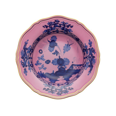 Ginori Soup Plate Oriente Italiano, Azalea-Bespoke Designs