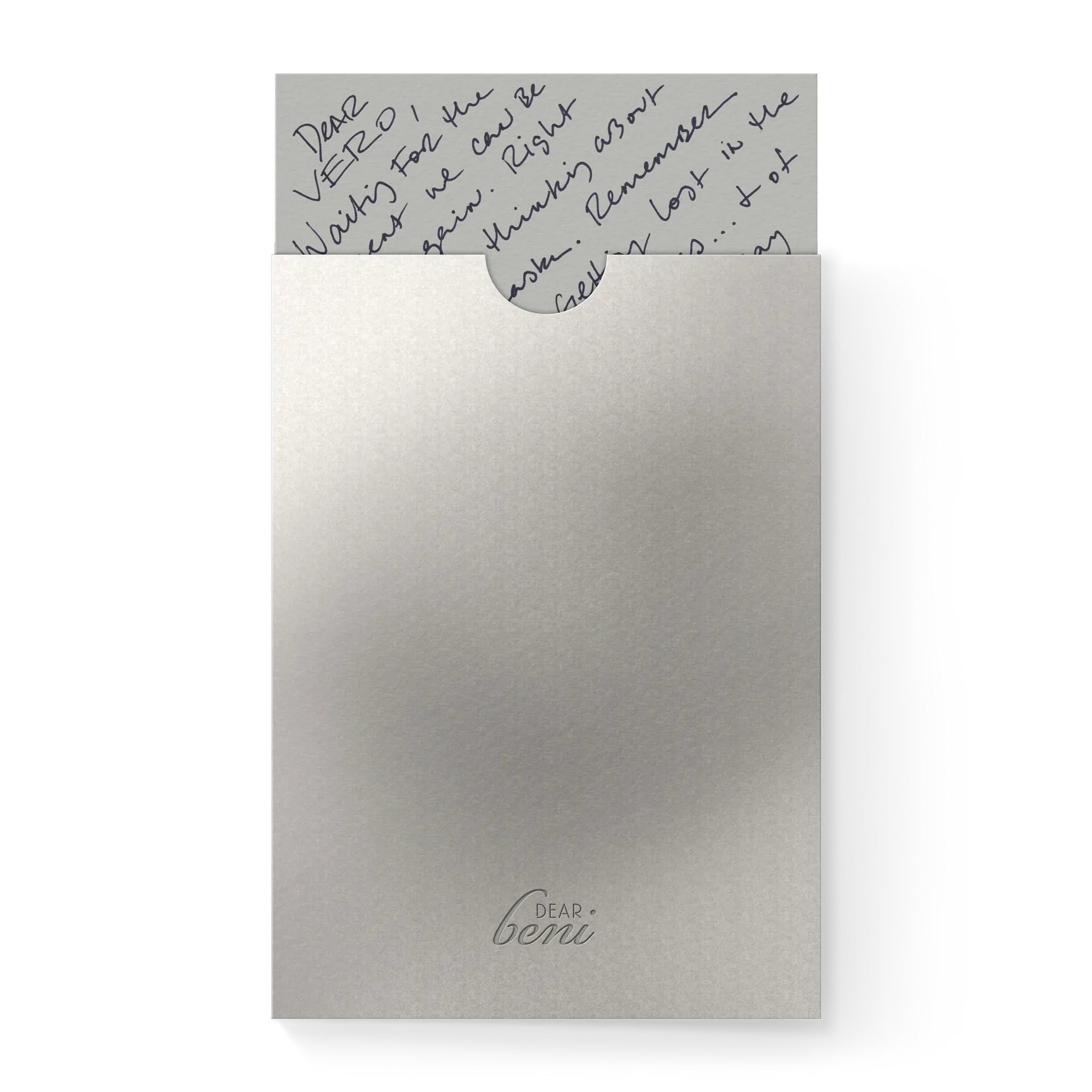Happy New Year Pocket Greeting Card-Bespoke Designs