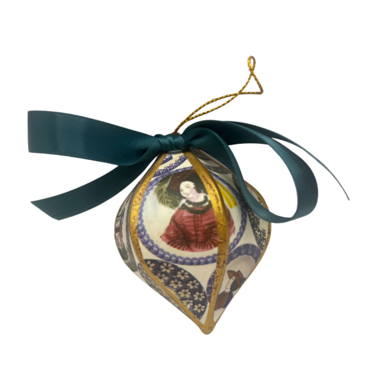 Limited Edition Paper Mache Bauble Holiday Ornament-Bespoke Designs