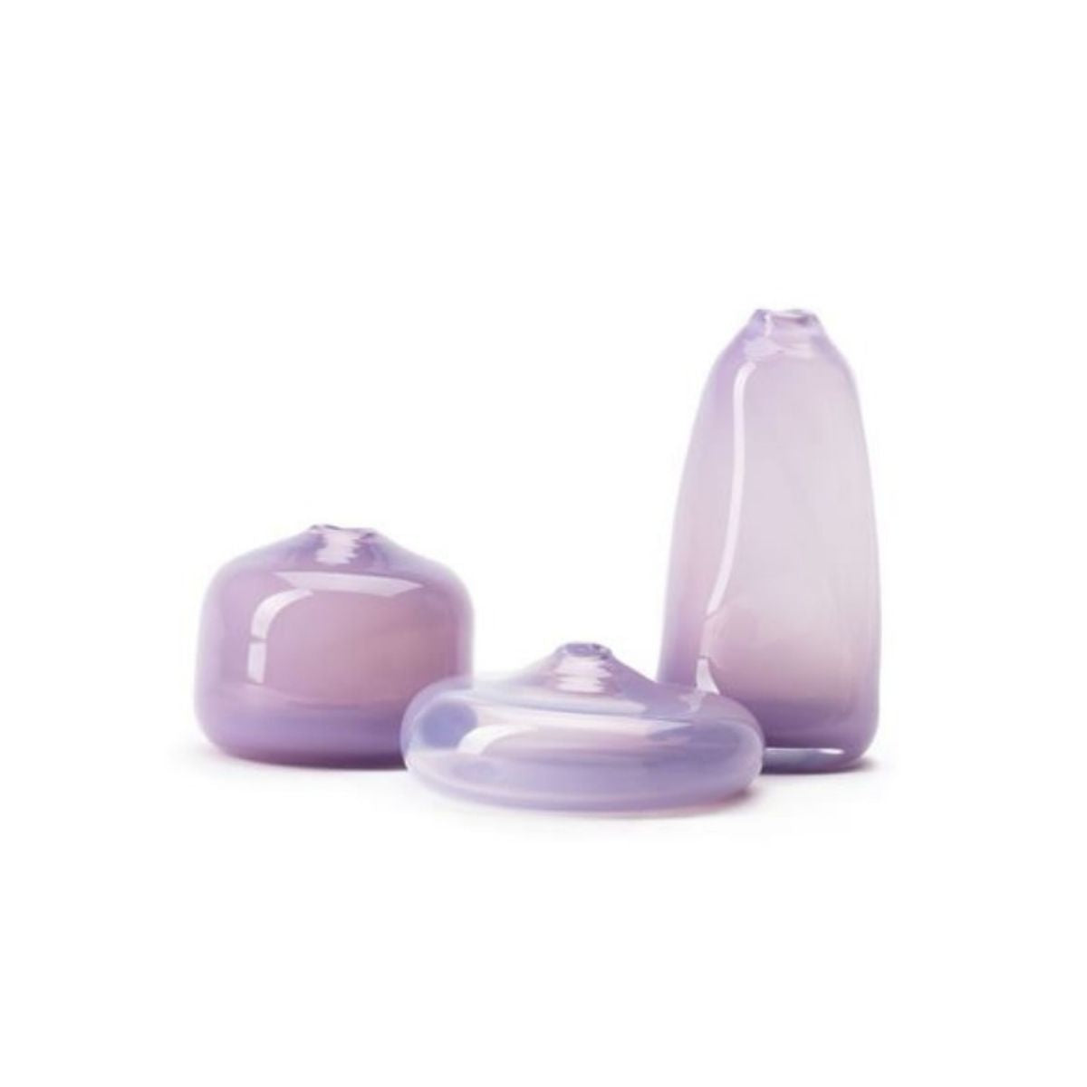 Little Gem Vases, Lilac-Bespoke Designs
