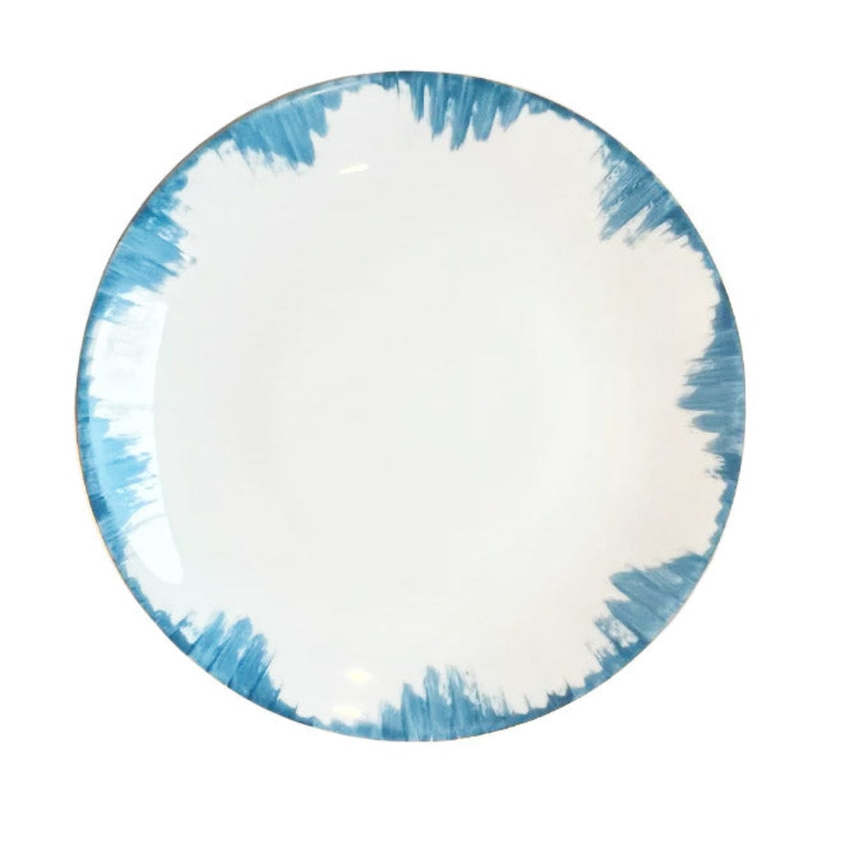 Marie Daâge Iris 2 Coupe Dinner Plate, Blue Lagoon-Bespoke Designs