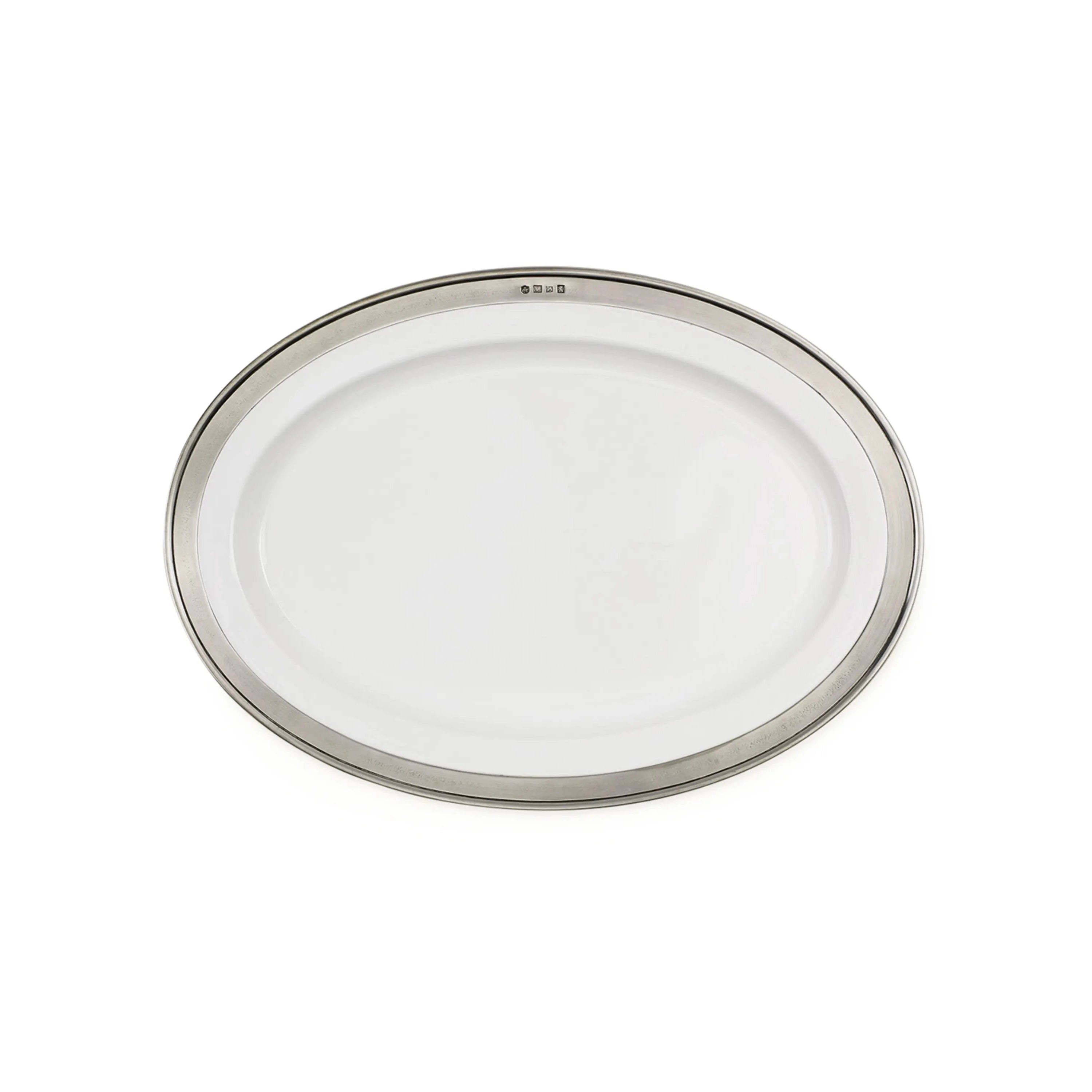 Match Pewter Convivio Oval Platter, Small-Bespoke Designs