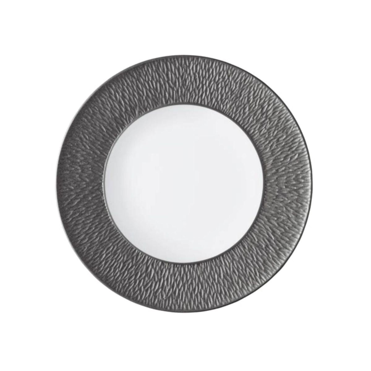 Mineral Irise Dark Grey Dessert Plate-Bespoke Designs