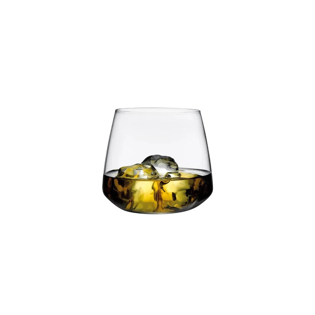 Nude Glass Vintage Cognac Glasses, Set of 4, Lead-Free Crystal on