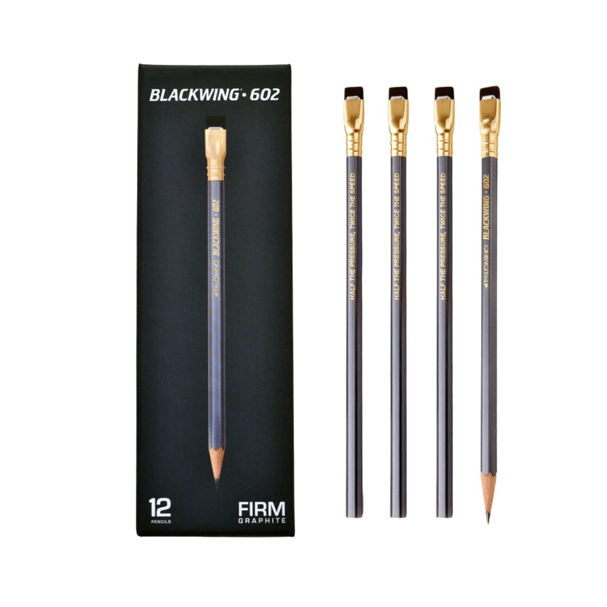 Blackwing Palomino Blackwing 602 Grey Firm Set/12 Pencils