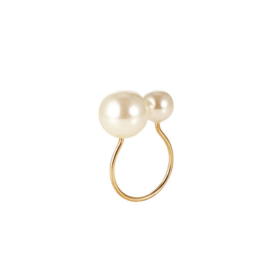 Pearl Napkin Ring, Ivory & Gold, Set of 4-Bespoke Designs