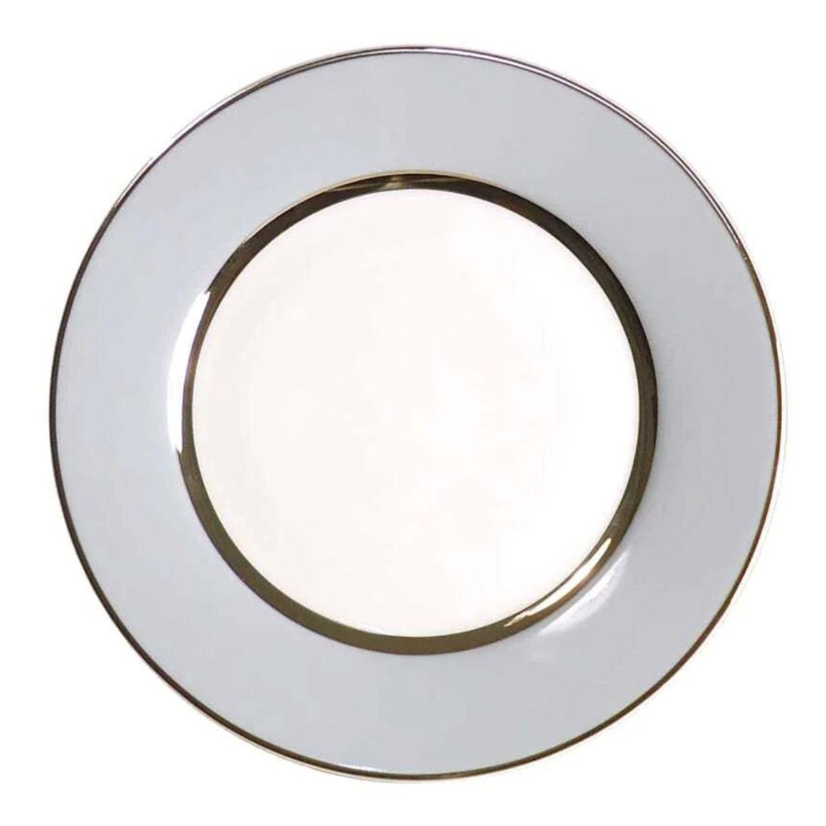 Royal Limoges Recamier Grey & Platinum Presentation Plate-Bespoke Designs