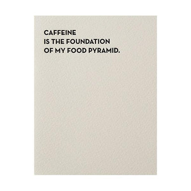 Sapling Press "Caffeine" Greeting Card-Bespoke Designs