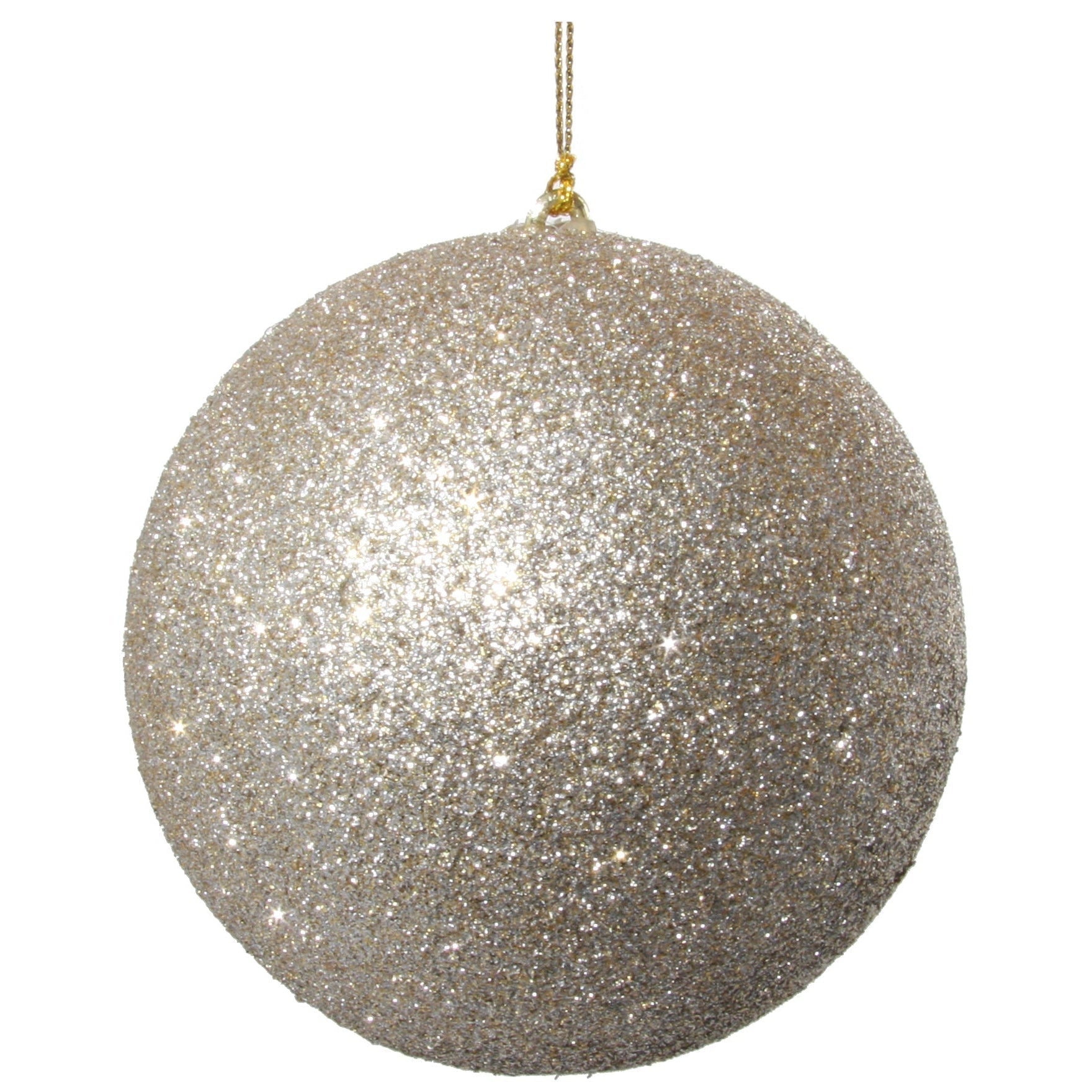 Silver & Gold Glitter Ornament, Large-Bespoke Designs