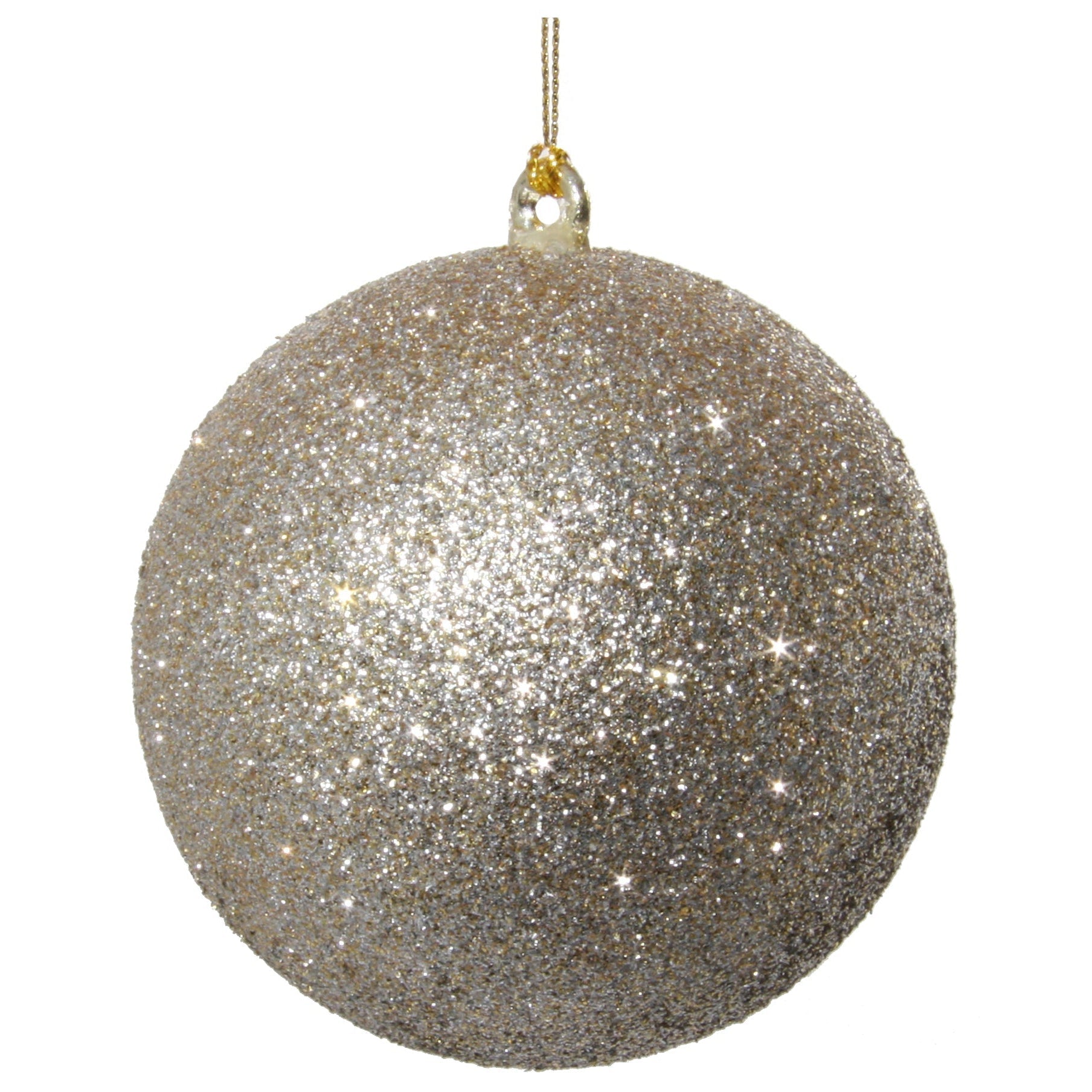 Silver & Gold Glitter Ornament, Medium-Bespoke Designs