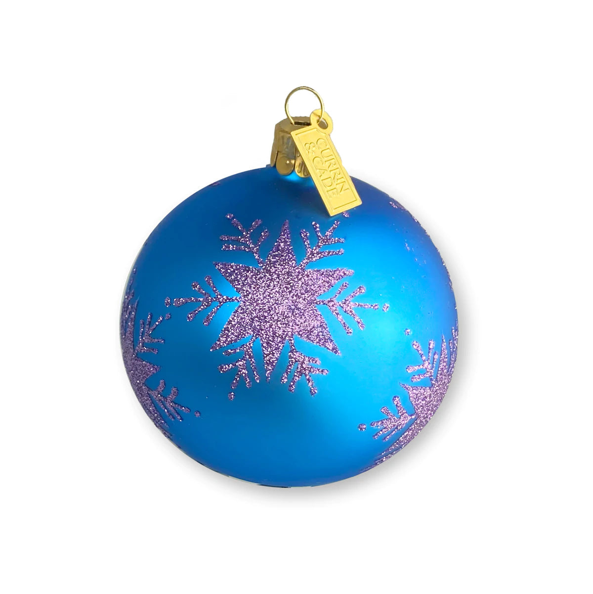 Snowflakes Ornament, Cornflower & Lavender-Bespoke Designs