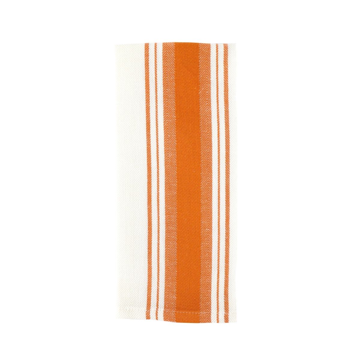 Sur La Table Holiday Striped Kitchen Towels, 6 pk. - Beige/White