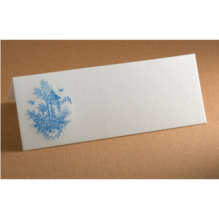 Tented Place Cards - Toile-Bespoke Designs